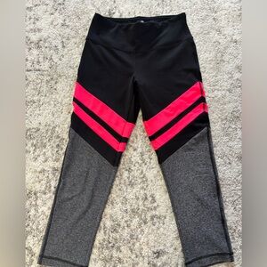 Black & Pink Leggings